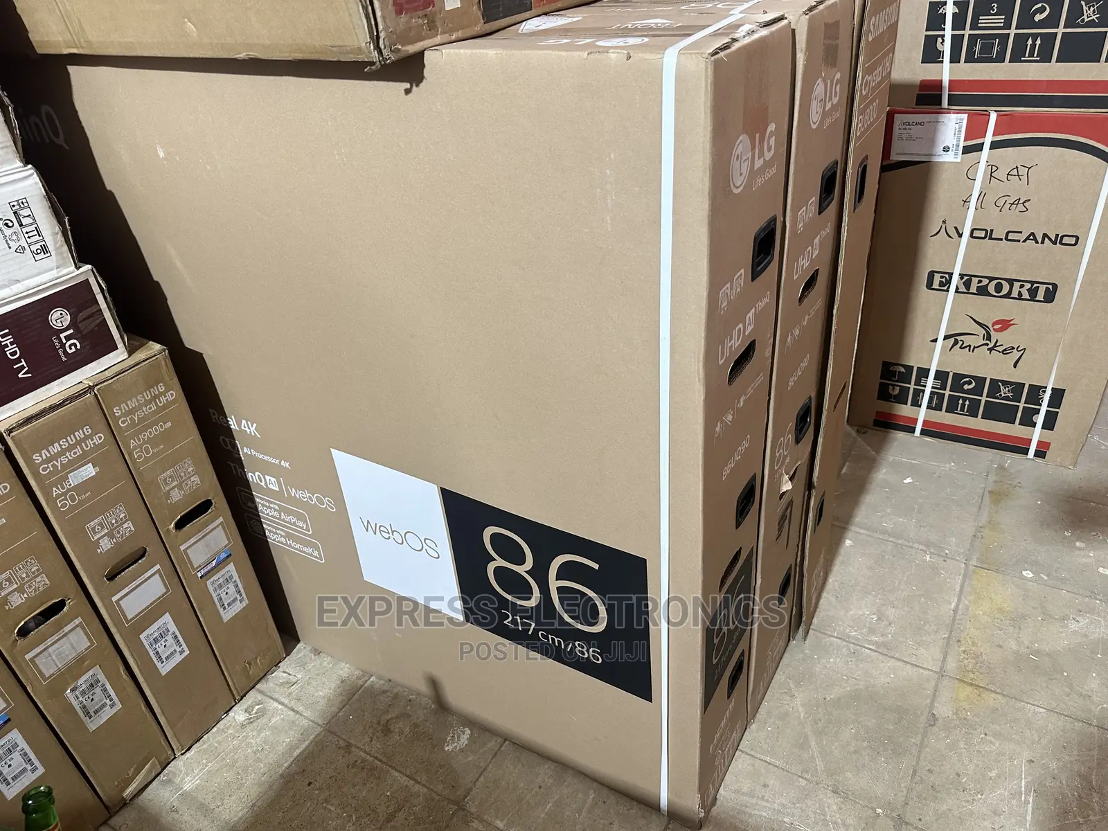 86”Uq80 LG Smart Hub UHD Sleek Display