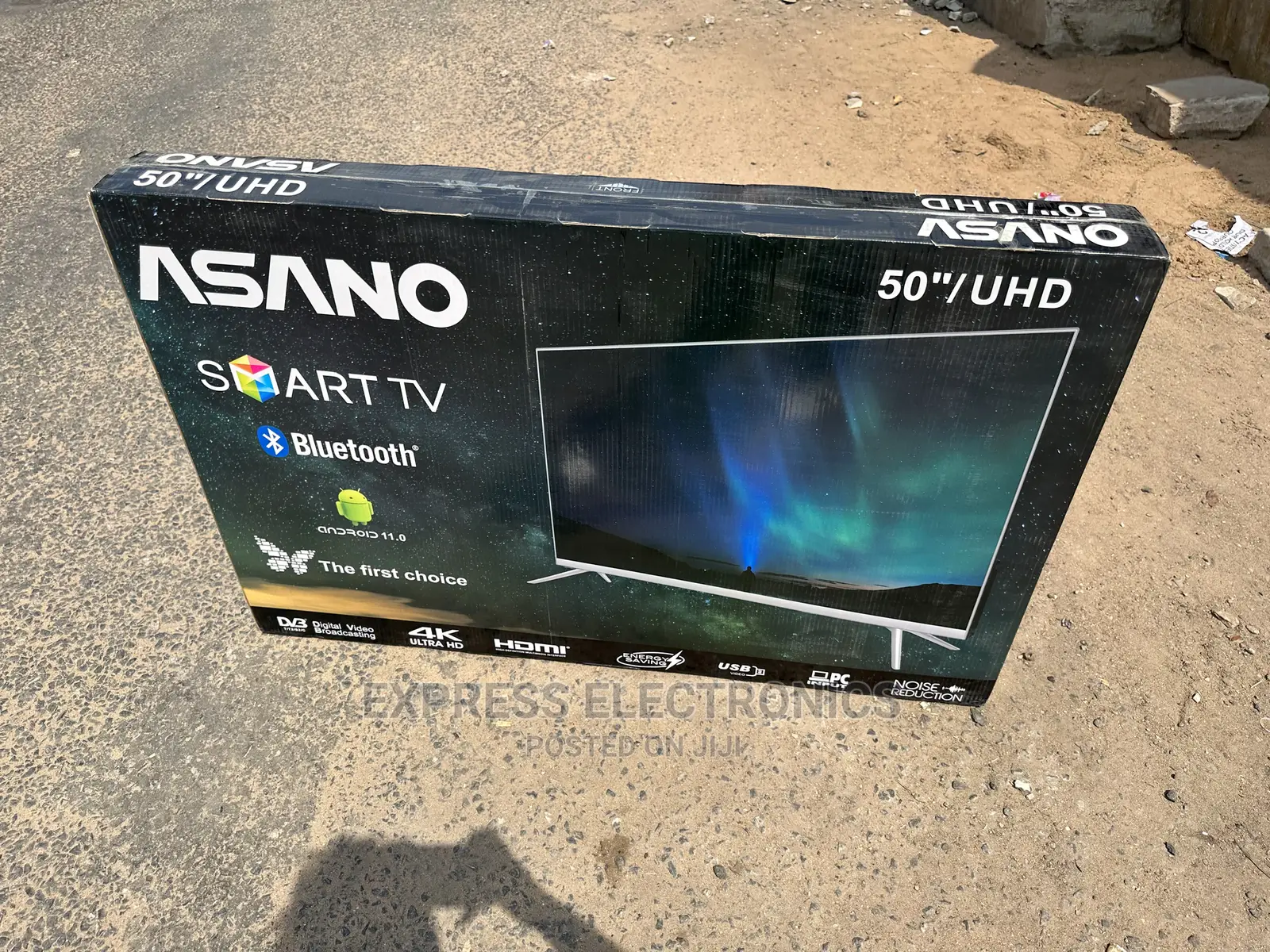 Dynamic Range Colour 50”Uhd Smart Asano Bluetooth Tv