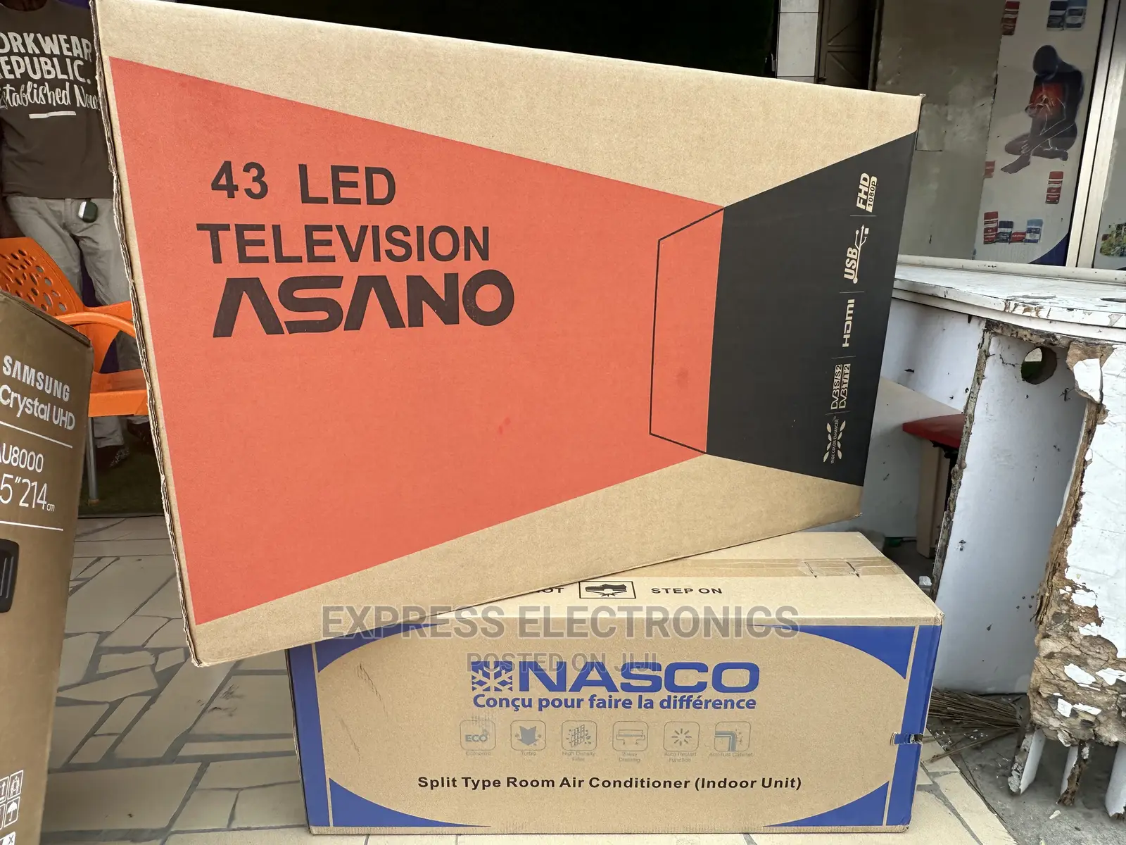 Mesmeric Newly Digital Satellite 43”FHD Asano Tv
