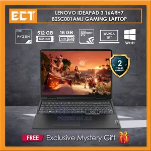 New Laptop Lenovo Ideapad 3 16GB AMD Ryzen 7 SSHD (Hybrid) 512GB