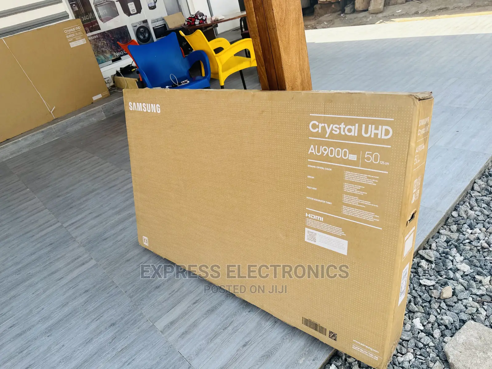 Dynamic Crystal Colour Scheme Samsung UHD 50”Series 9 Tv