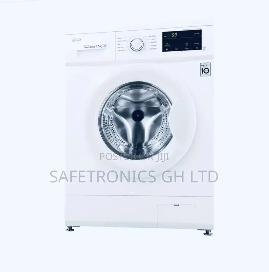 LG Front Load (Wash Only)Washing Machine7kg, White, Inverter