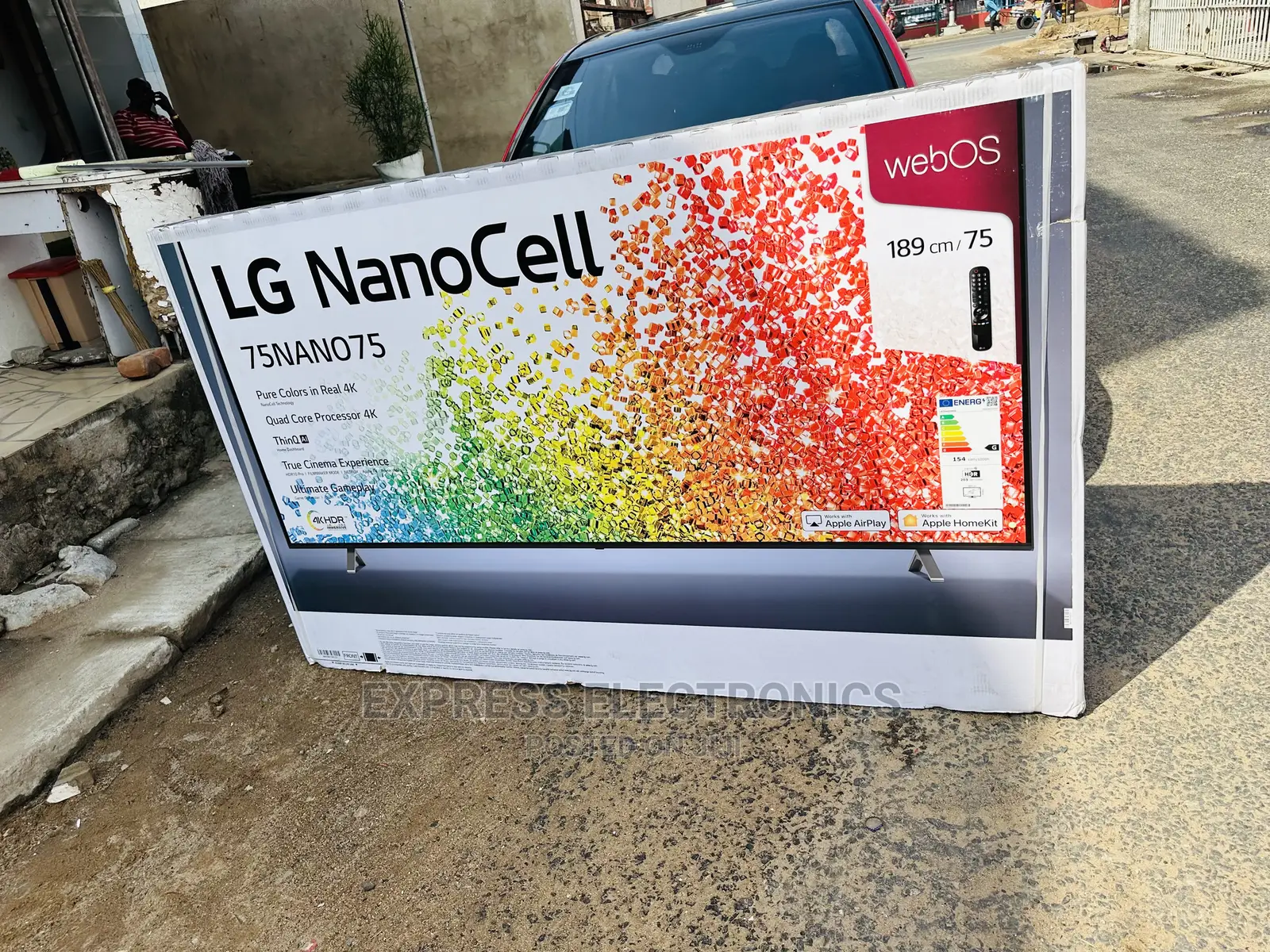 Fast Quad Core Processor 75”UHD Nanocell Nano75 Tv
