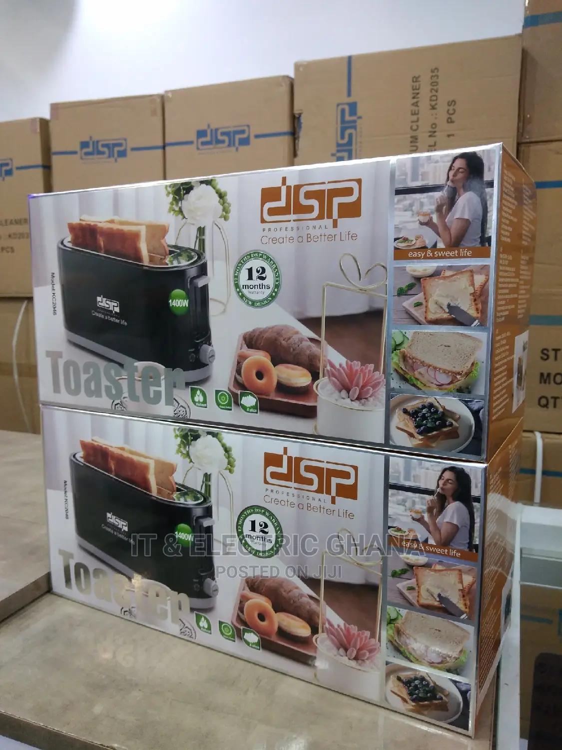 DSP 4slice Bread Toaster