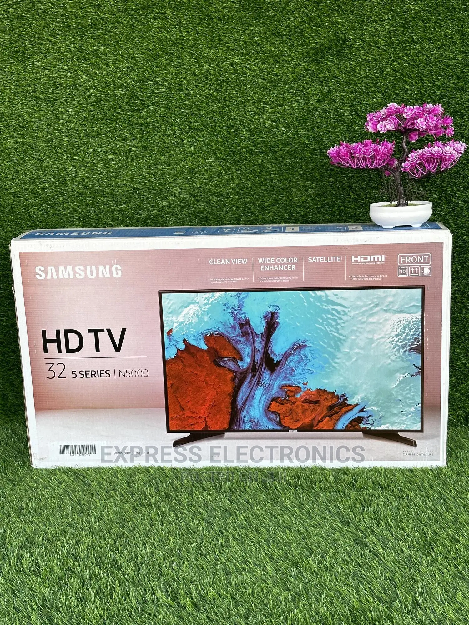 Mesmeric Newly Sealed 32”Digital Samsung Satellite Hd Tv