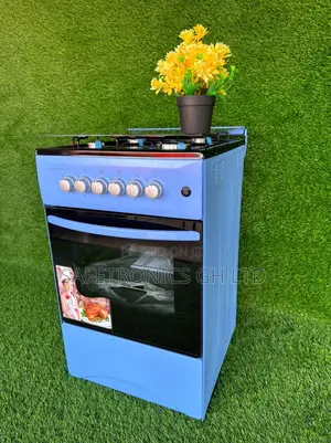 Volcano Blue 4 Burner Gas Cooker 50×50 Oven and Grill