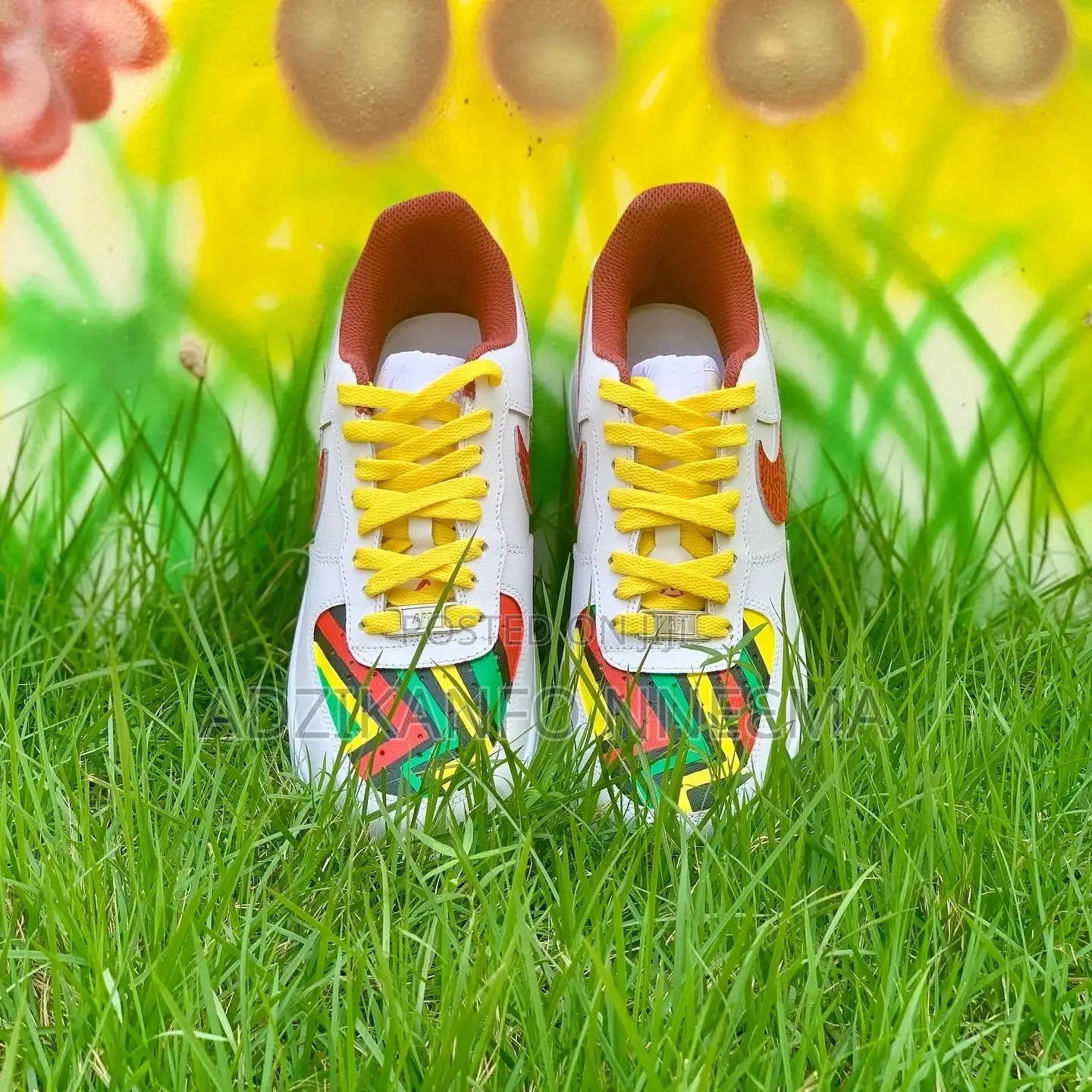 Custom Made Shoes All Hand Painted(You Provide the Sneaker)