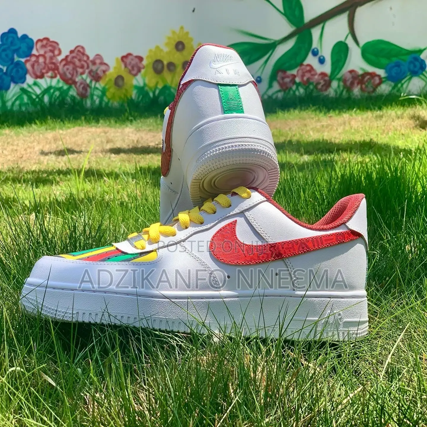 Custom Made Shoes All Hand Painted(You Provide the Sneaker)