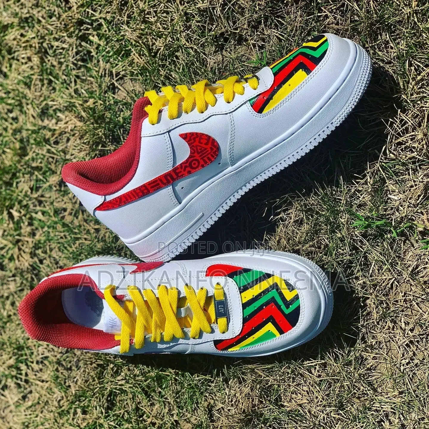 Custom Made Shoes All Hand Painted(You Provide the Sneaker)