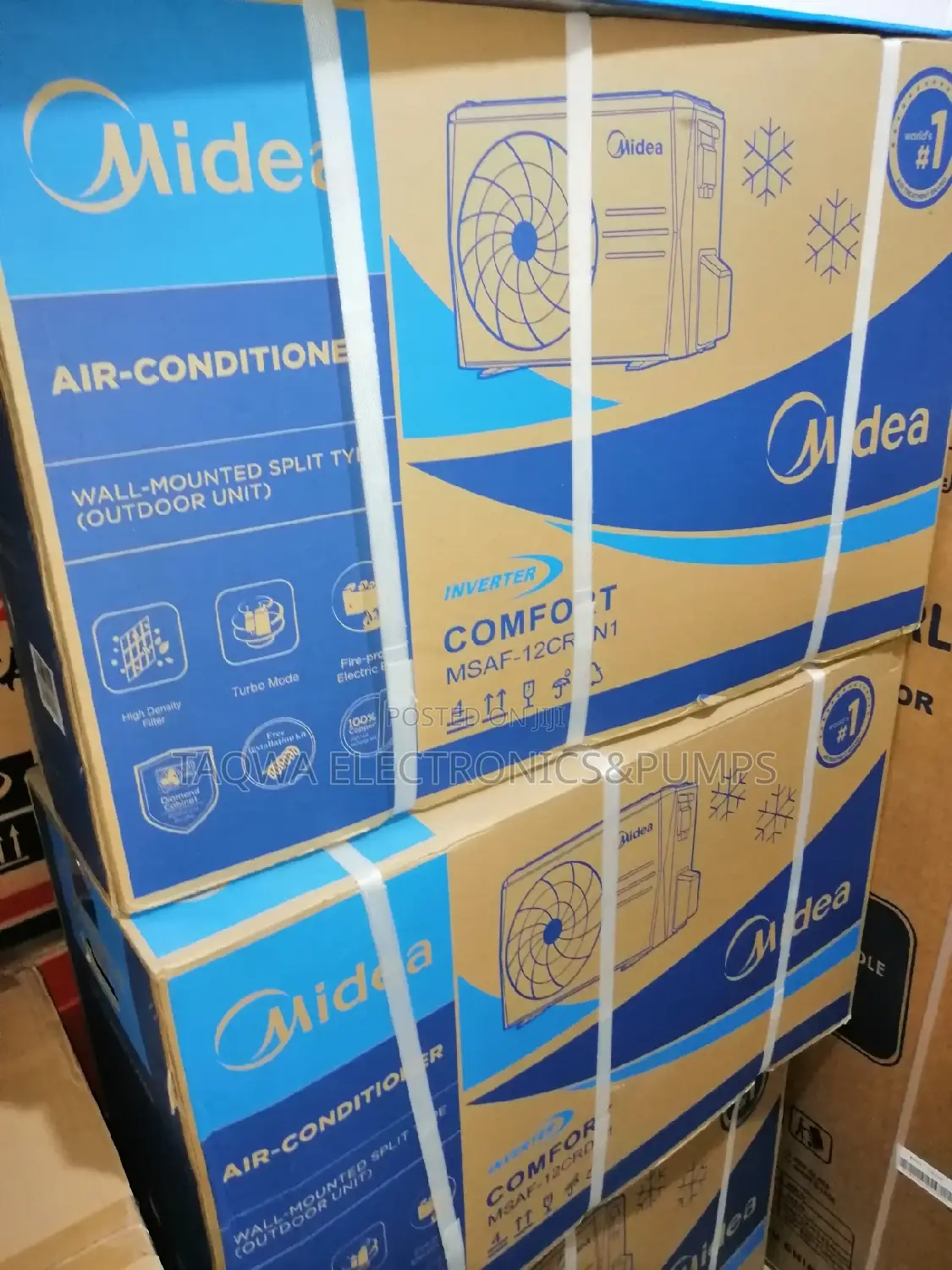 Extra Silent,Inverter Midea 1.5hp Air Conditioner