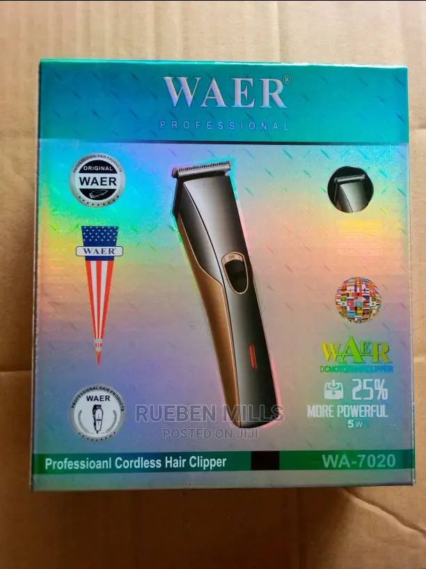 Waer Rechargeable Hair Clipper.