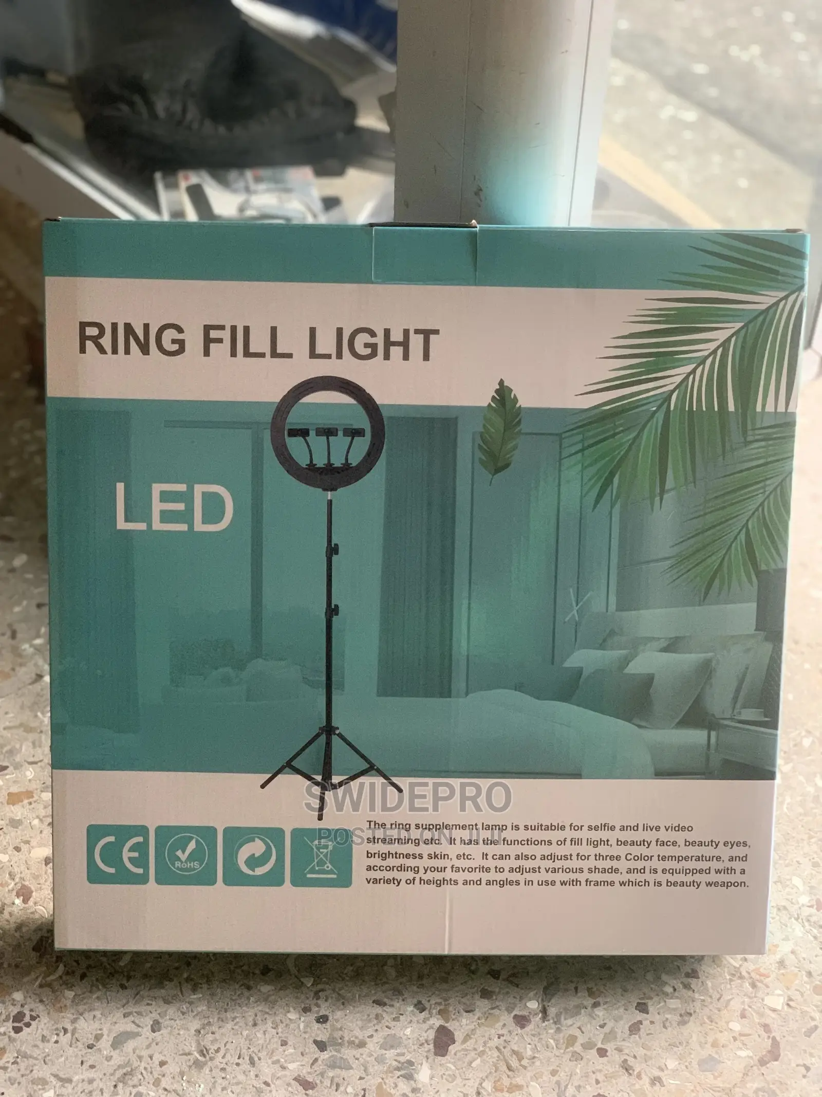 14 Inches Ringlight With Stand