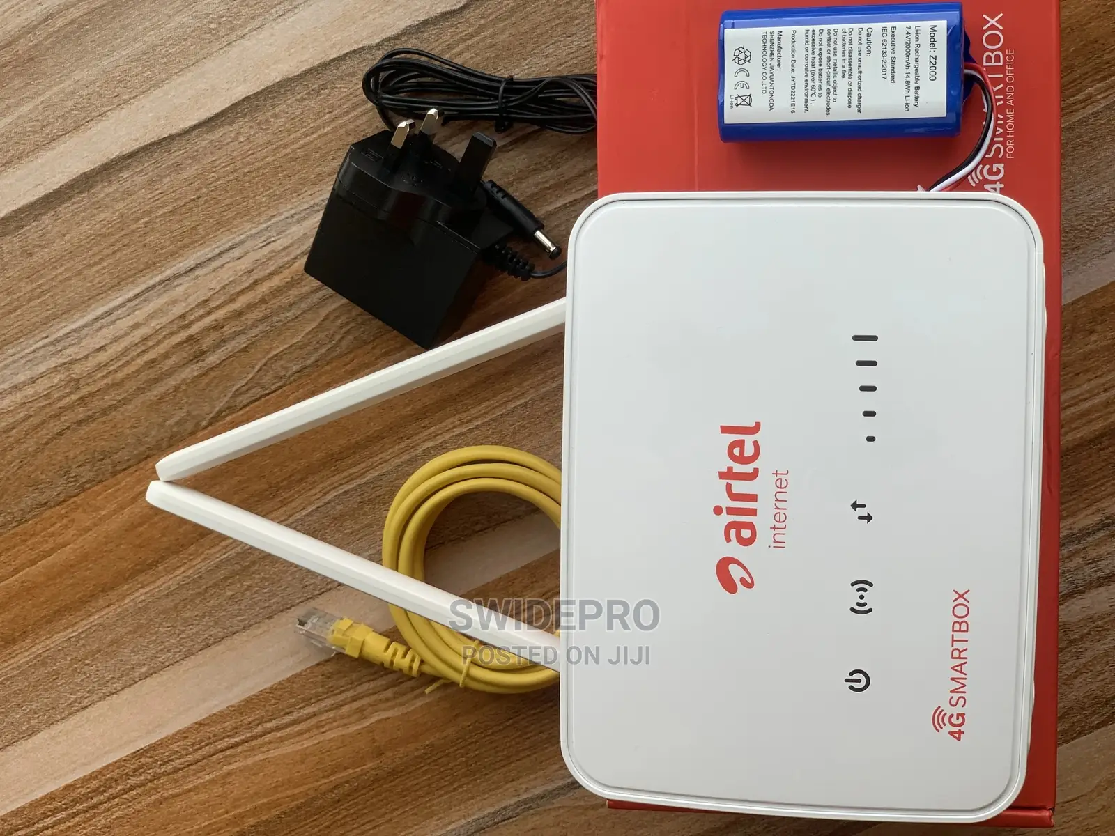 Universal 4g Router (All Sim ) With Back Up Battery