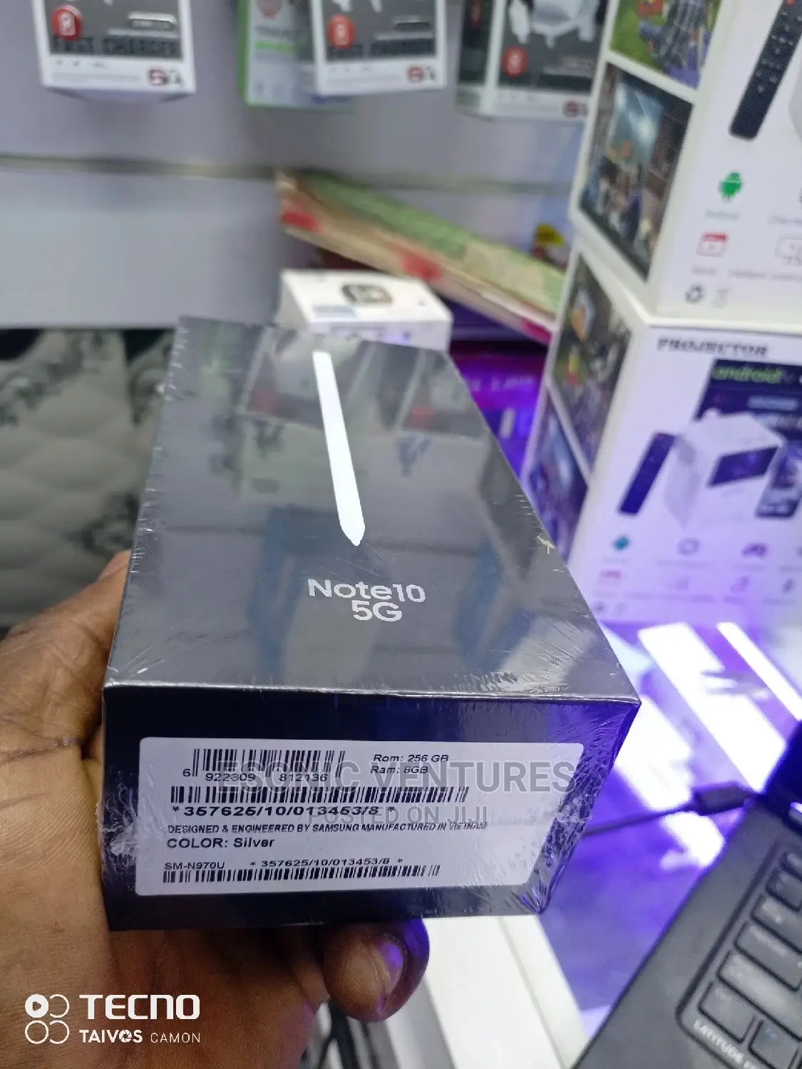 New Samsung Galaxy Note 10 5G 256 GB Black