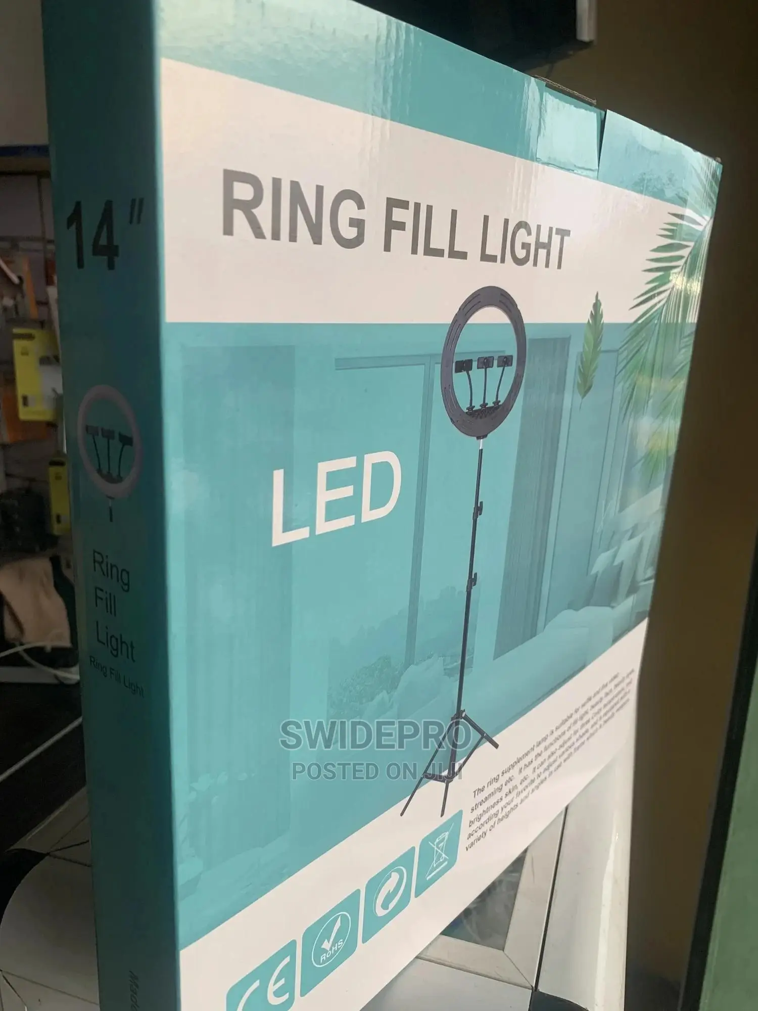 14 Inches Ringlight With Stand