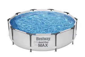 Bestway Steel Promax 12ftx3ft Above Ground Swimming Pool Set