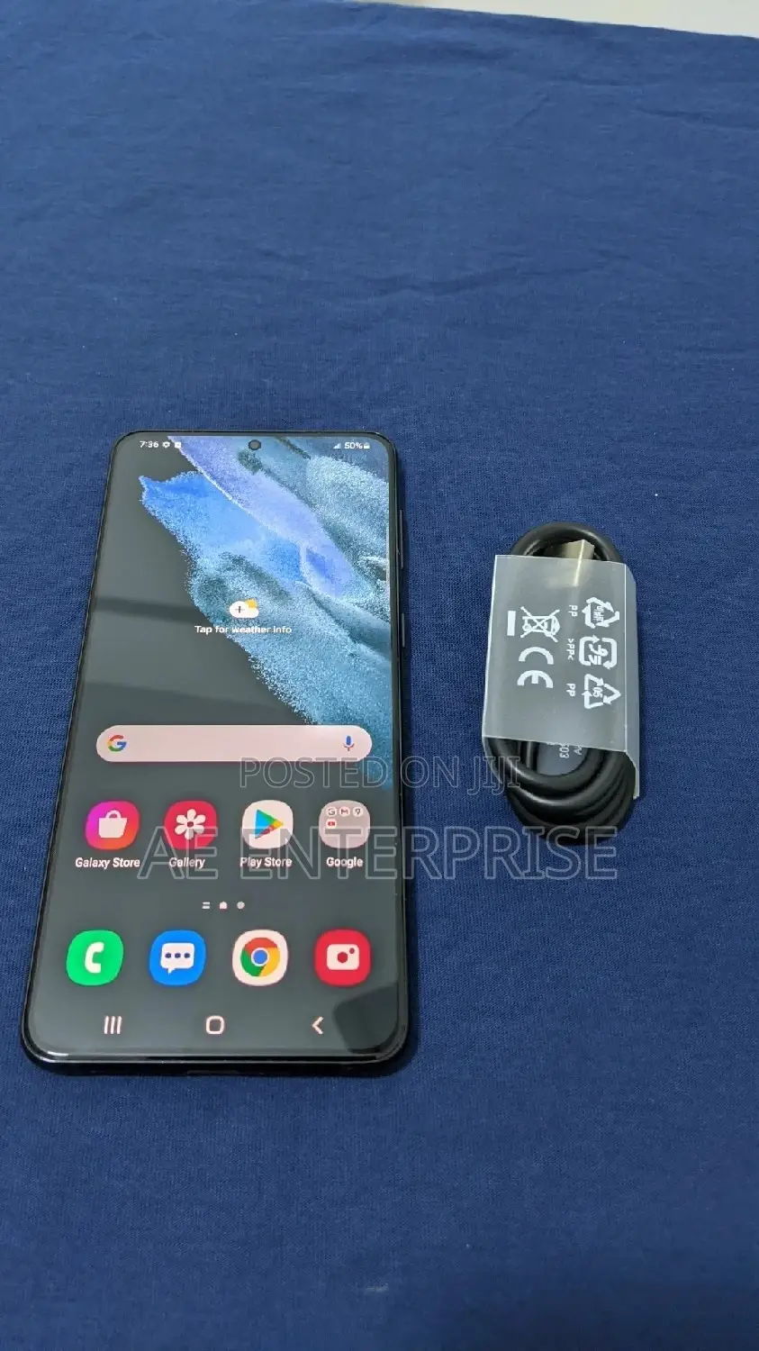New Samsung Galaxy S21+ 5G 128 GB Black