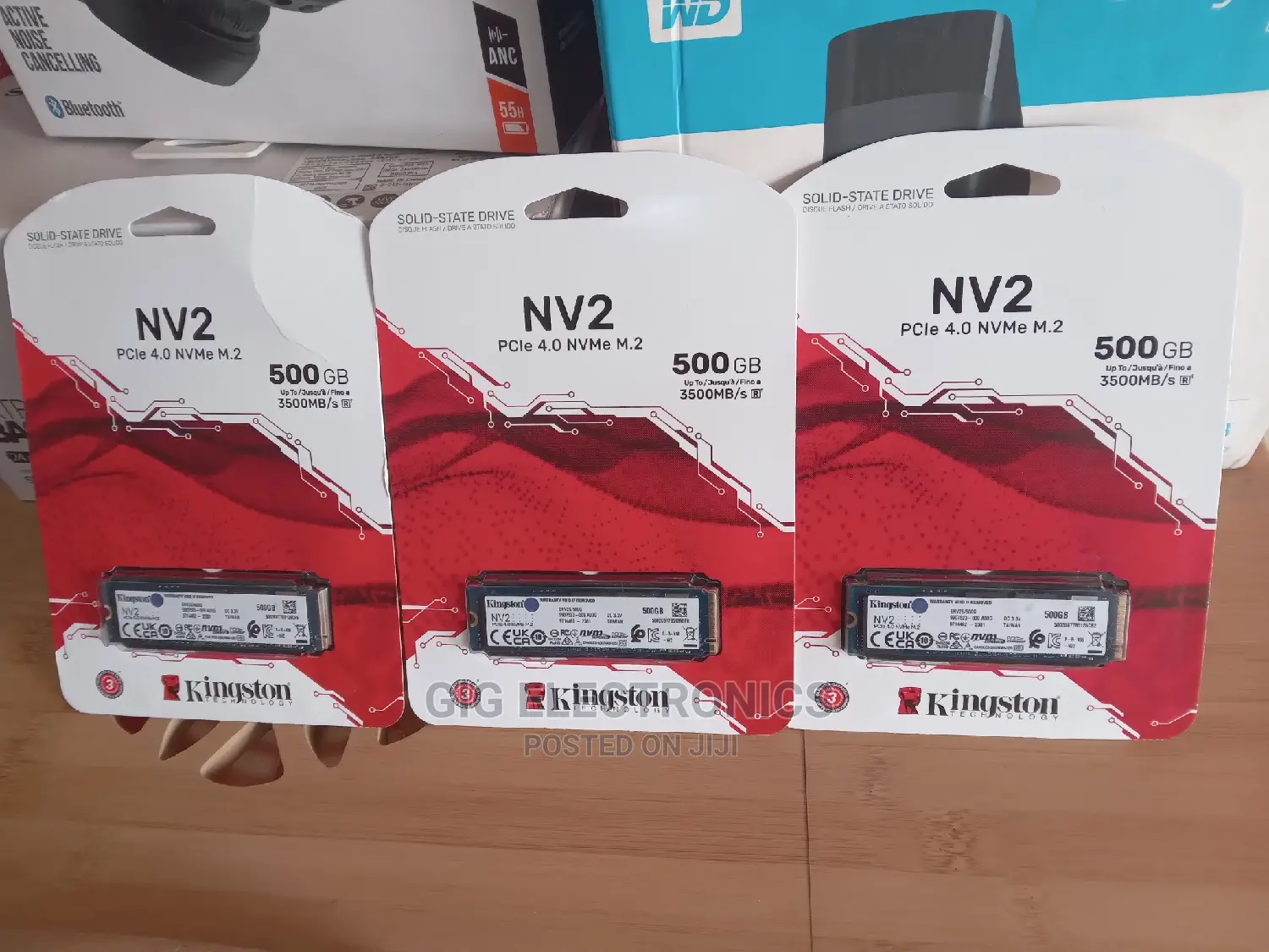 Kingston 500gb Nv2 M.2 2280 Pcie 4.0 X4 Nvme SSD
