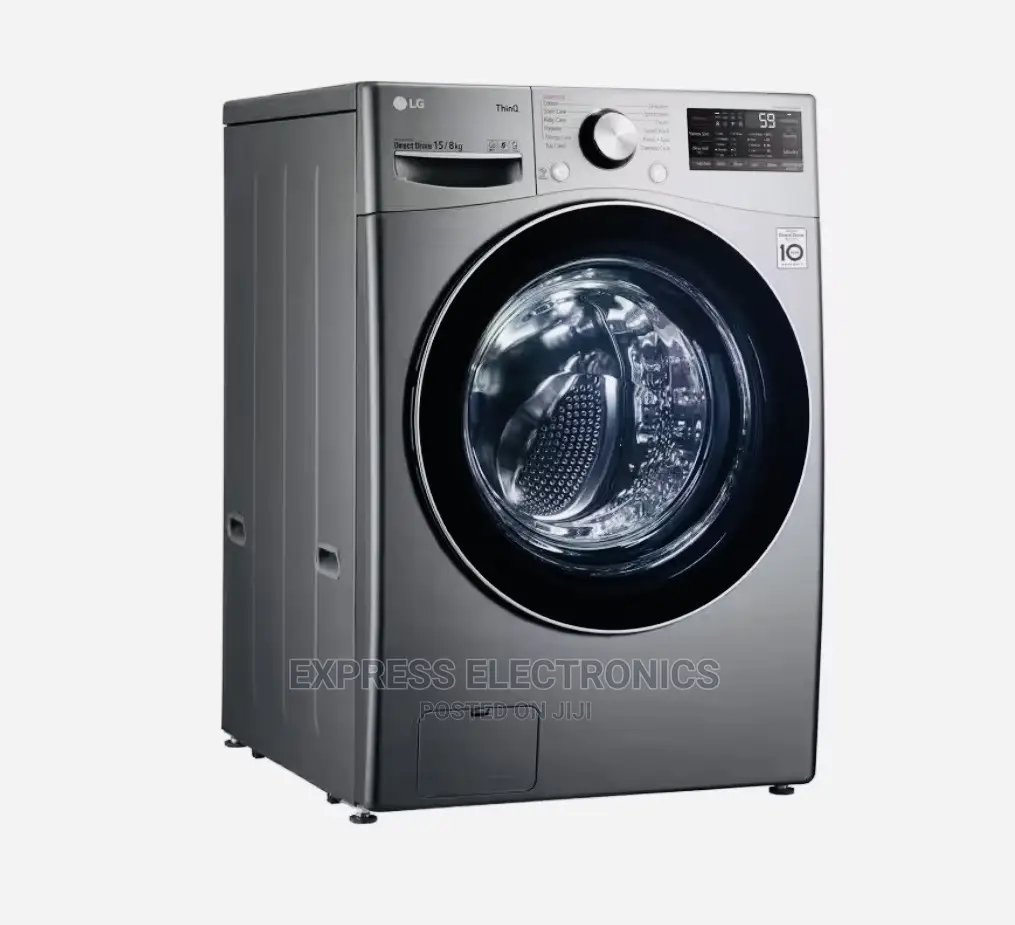15kg/8 Kg | Front Load Washer/Dryer F0L9DGP2S LG Mesmeric
