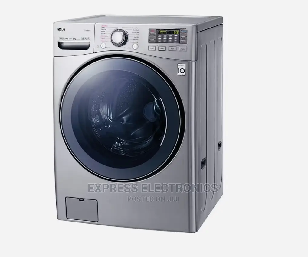 LG Stainless Steel Lifter Pause and Add Items 15kg F0L9DYP2S