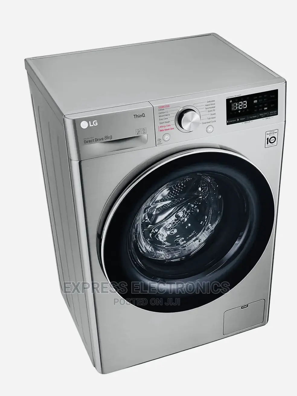 8kg Wash Only LG Smart F2J5TNP7S 6 Motion DD