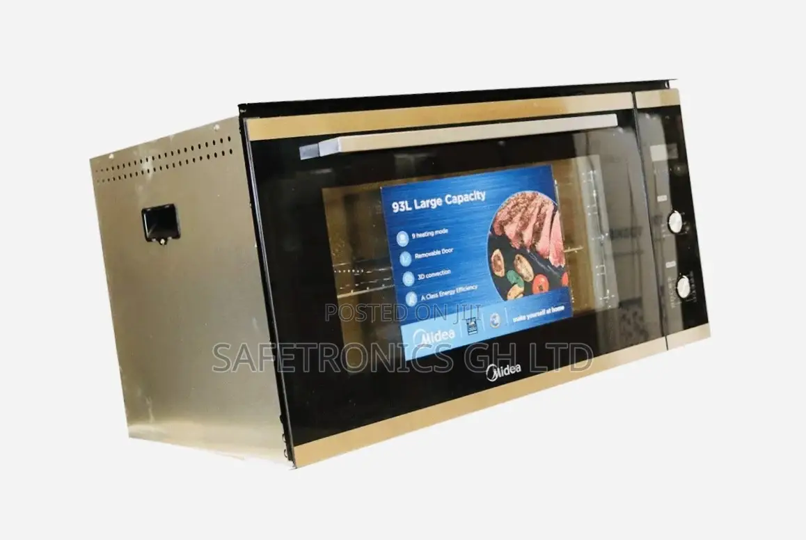 MIDEA 90cm Built-In Electric Oven – Stainless Steel (93M90D0