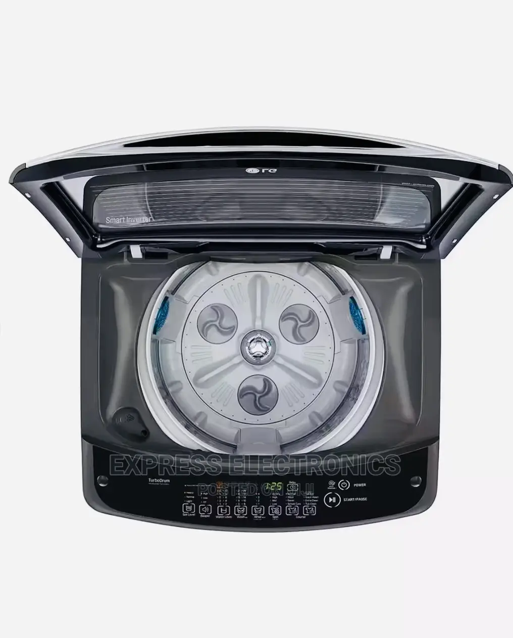 T1466NEHT2A 14kg Black Mesmeric Newly LG WM Smart Inverter