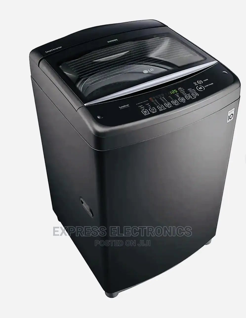 10kg LG Black WM T1066NEFVF2 Topload Washing Machine