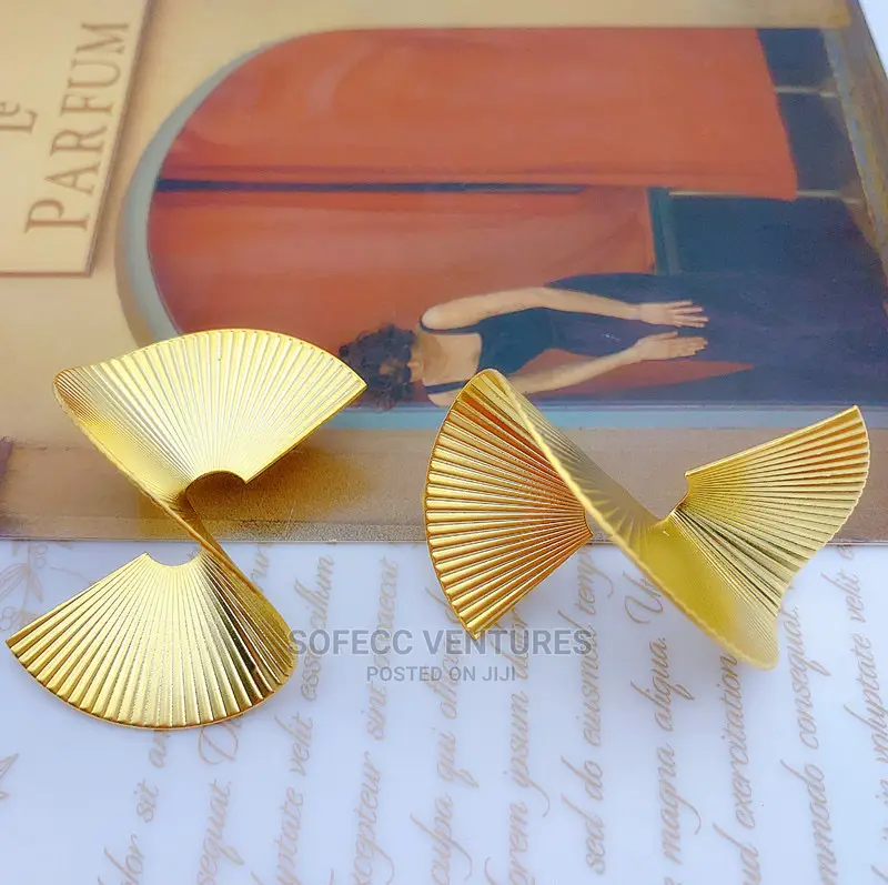 3-Dimensional Irregular Stainless Steel Earrings