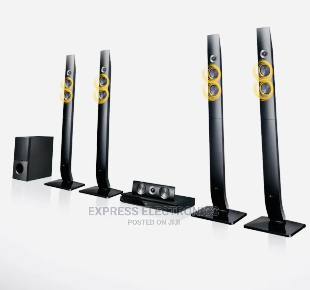 Enjoy Powerful Sound With a 1200 Watts 5.1 LHD756 LG