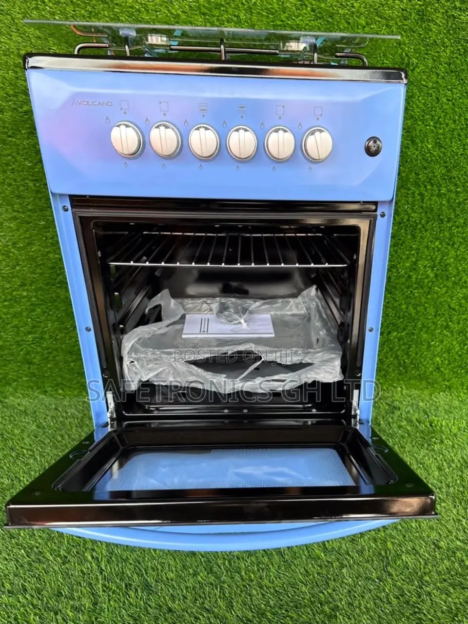 Blue Volcano 4 Gas Burner Oven With Grill