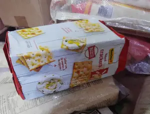 Natural Crackers. Biscuits