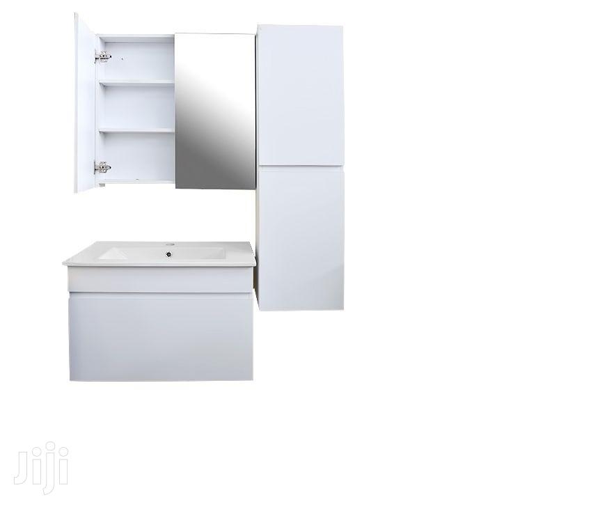 Bathroom Cabinet Set White