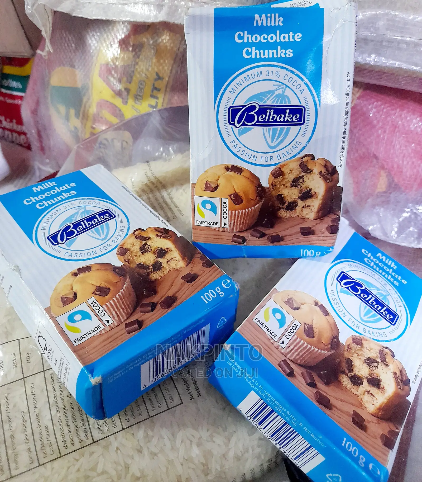 Milk Chocolate Chunks