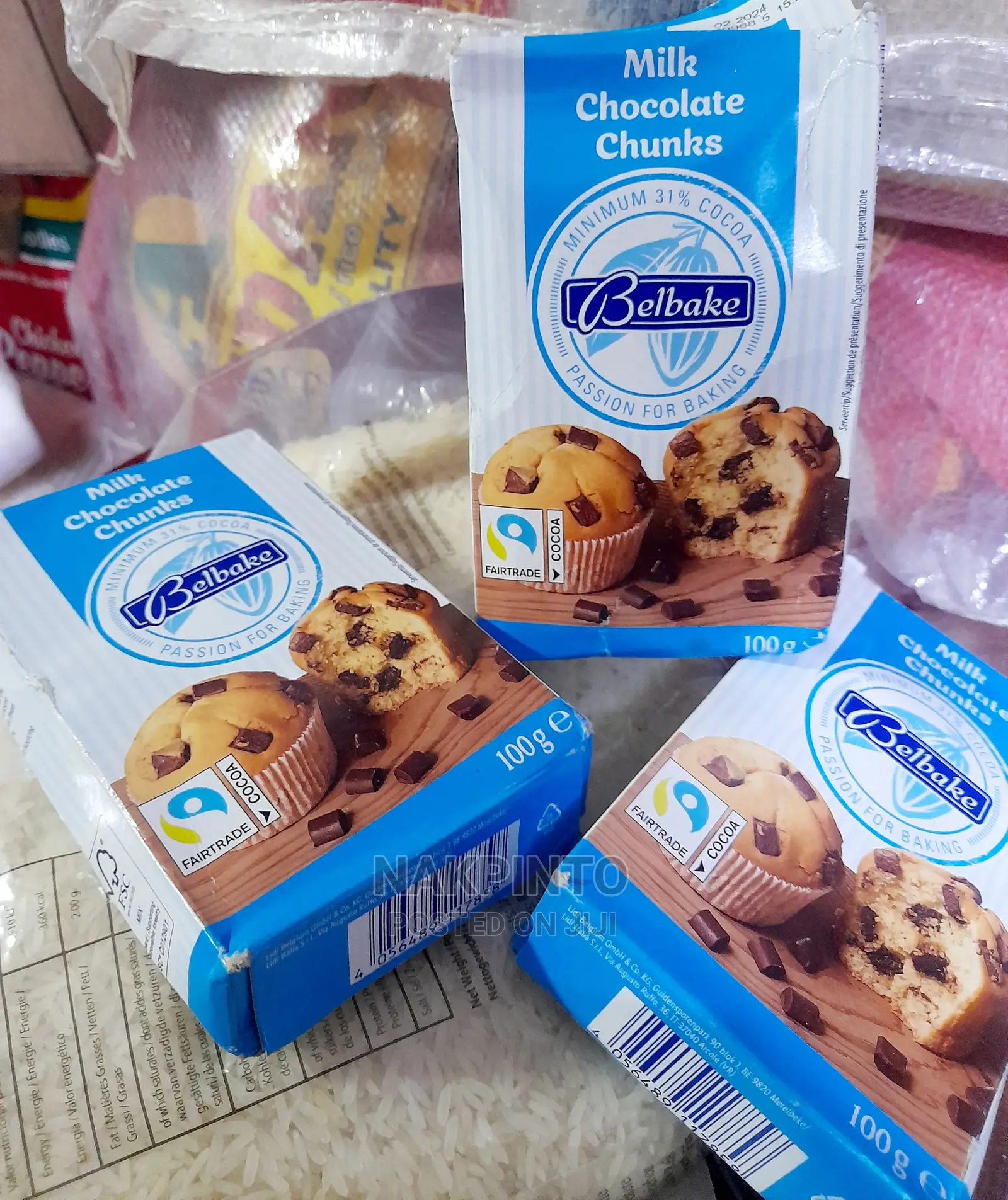 Milk Chocolate Chunks