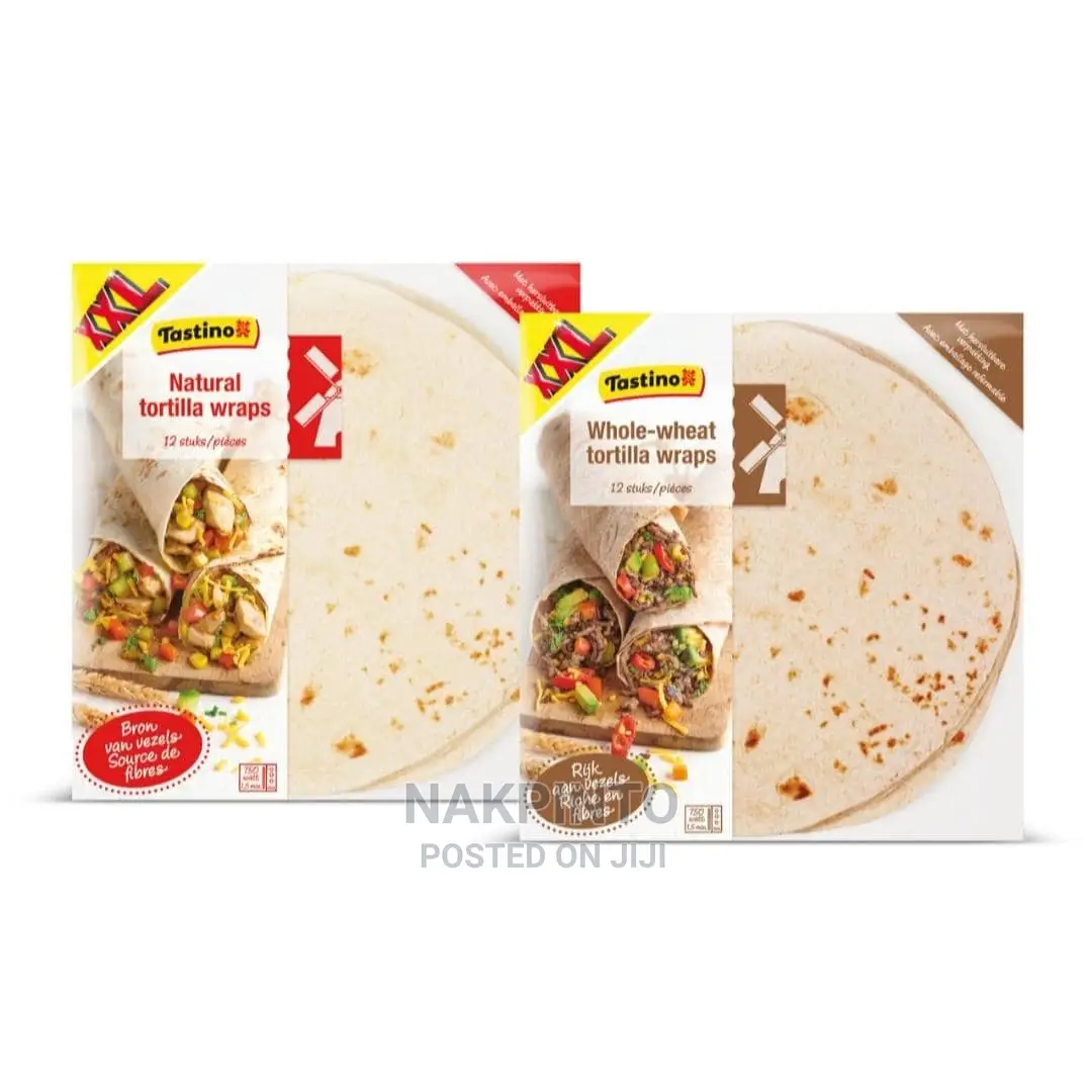 Tortilla Wraps 25cm ( Wholewheat, Natural Tortilla Wraps )
