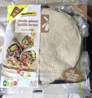Tortilla Wraps 25cm ( Wholewheat, Natural Tortilla Wraps )
