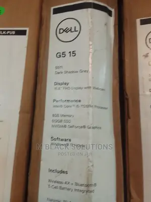 New Laptop Dell Inspiron G5 15 8GB Intel Core I5 SSD 512GB
