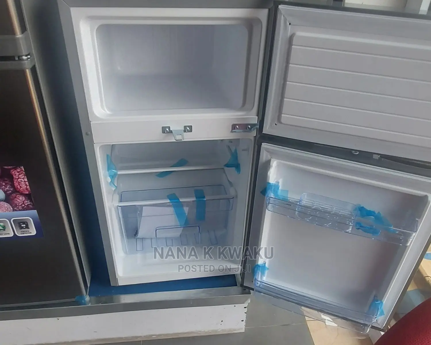 New Pearl Pf10 Double Door Fridge With Top Freezer