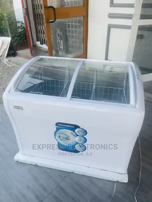 WHISPER QUIET Display Fridge Nasco Nas-500l Ice Cream