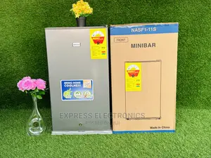 Nasco 80L Tabletop Fridge Grey Perfect Size for Cabinet