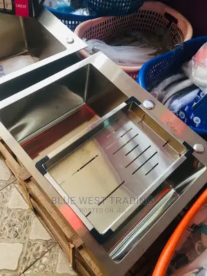 Cabinet Sink With Vegetable Tray (Stainless)