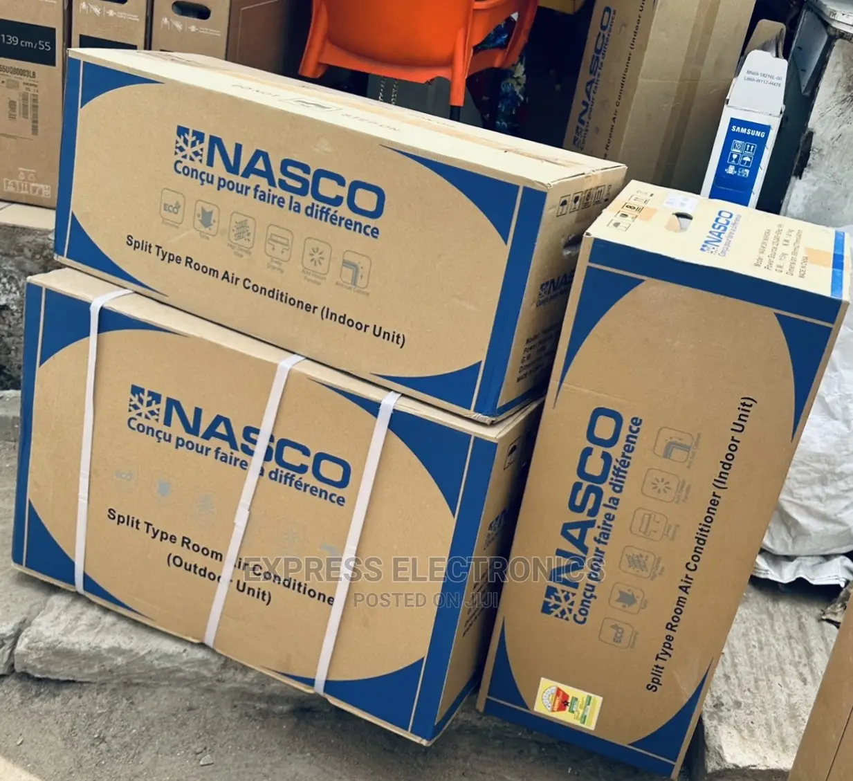NAS-M18N1 Split Nasco Perfect for Home and Office AC 2.0hp