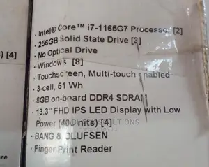 New Laptop HP Envy 13 256GB Intel Core I7 SSD 512GB