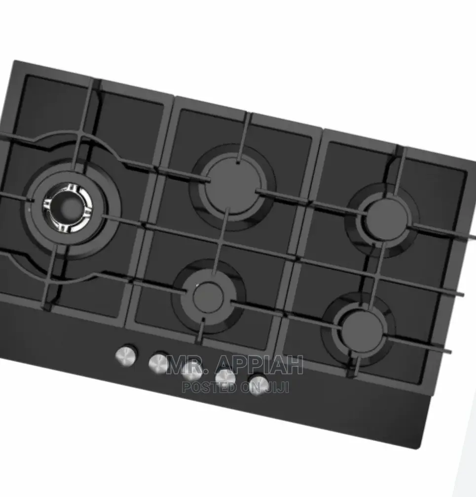 Midea Built-In Gas Hob 90g50me005-Sft , 5 Burner, 90 X 51 Cm