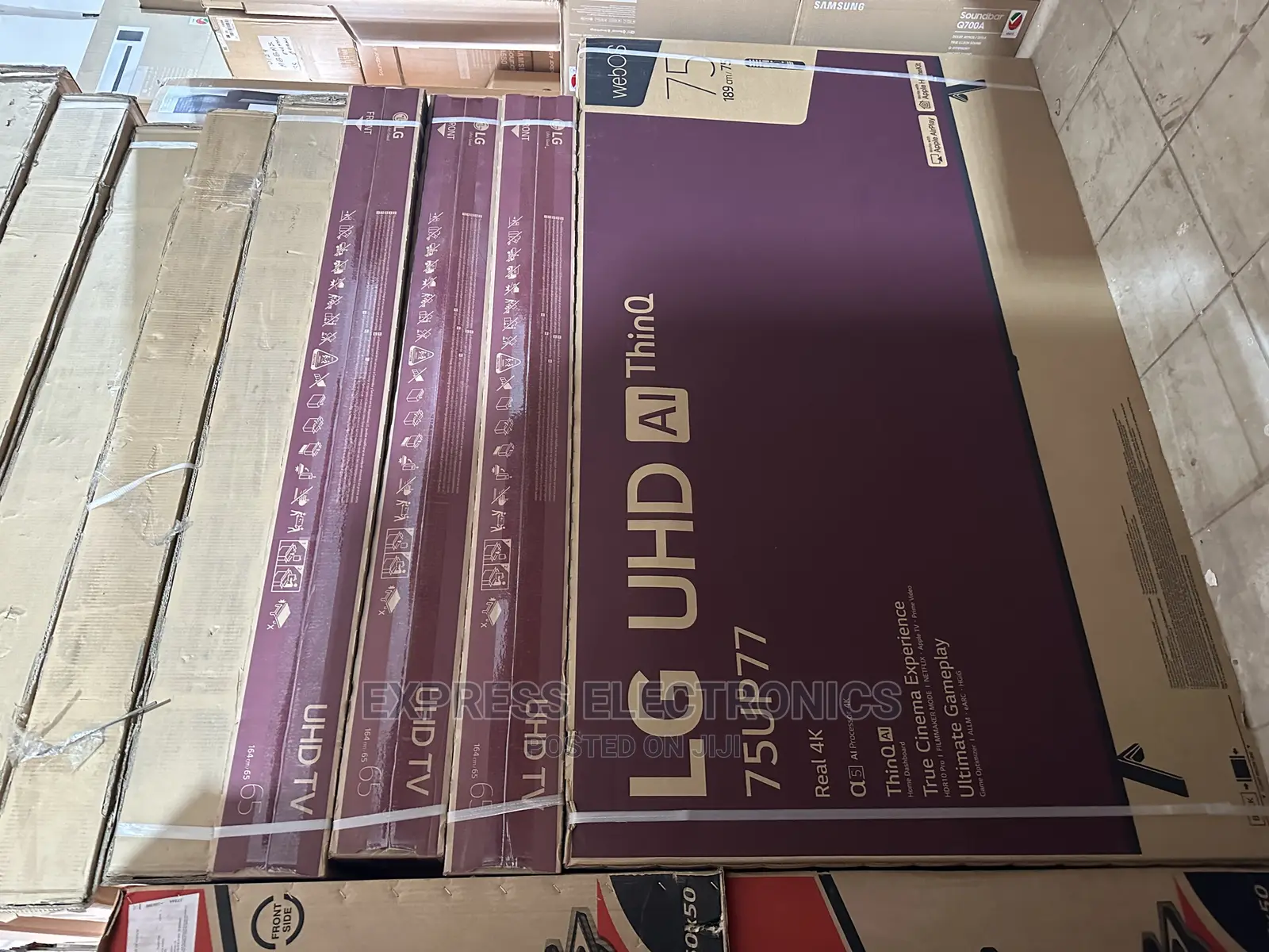 Quantum LED UHD Smart 75”Up77 LG Tv