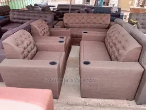 High Quality Sofa Set With Cup Holders