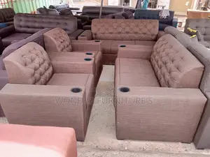 High Quality Sofa Set With Cup Holders