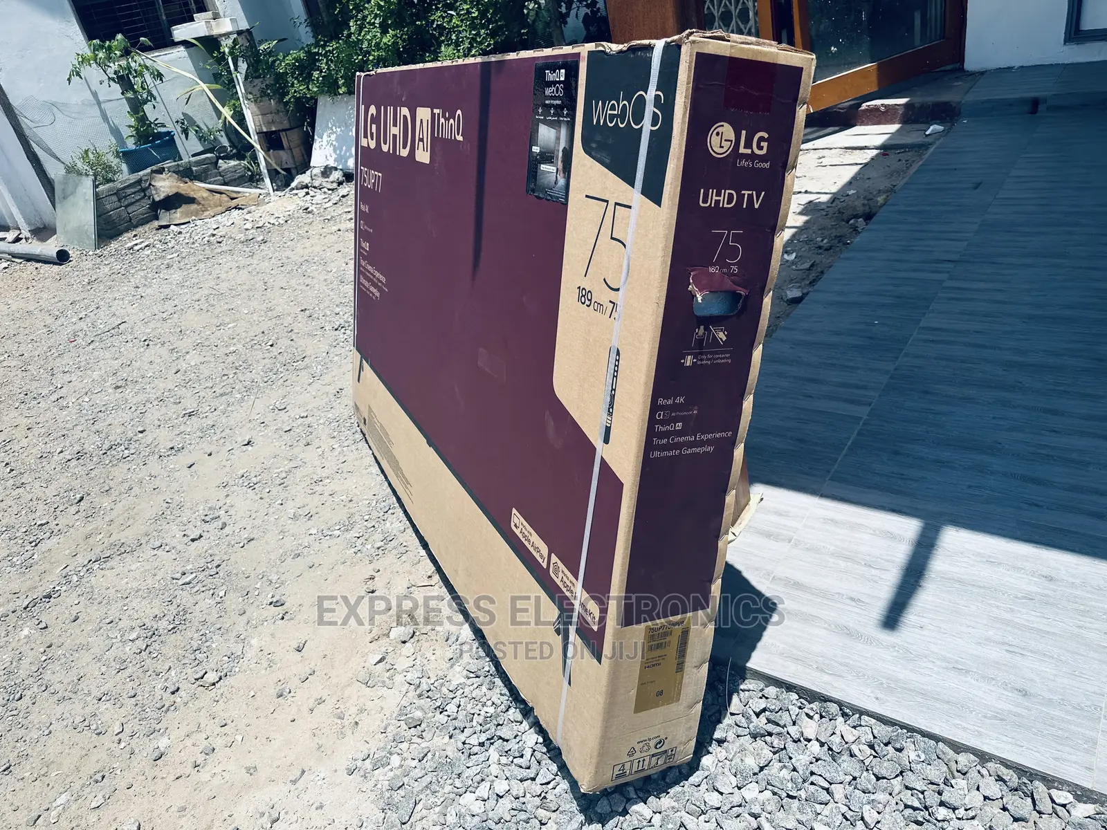 LG AI SMART FUNCTION Thinq Up77 Series 75” Tv