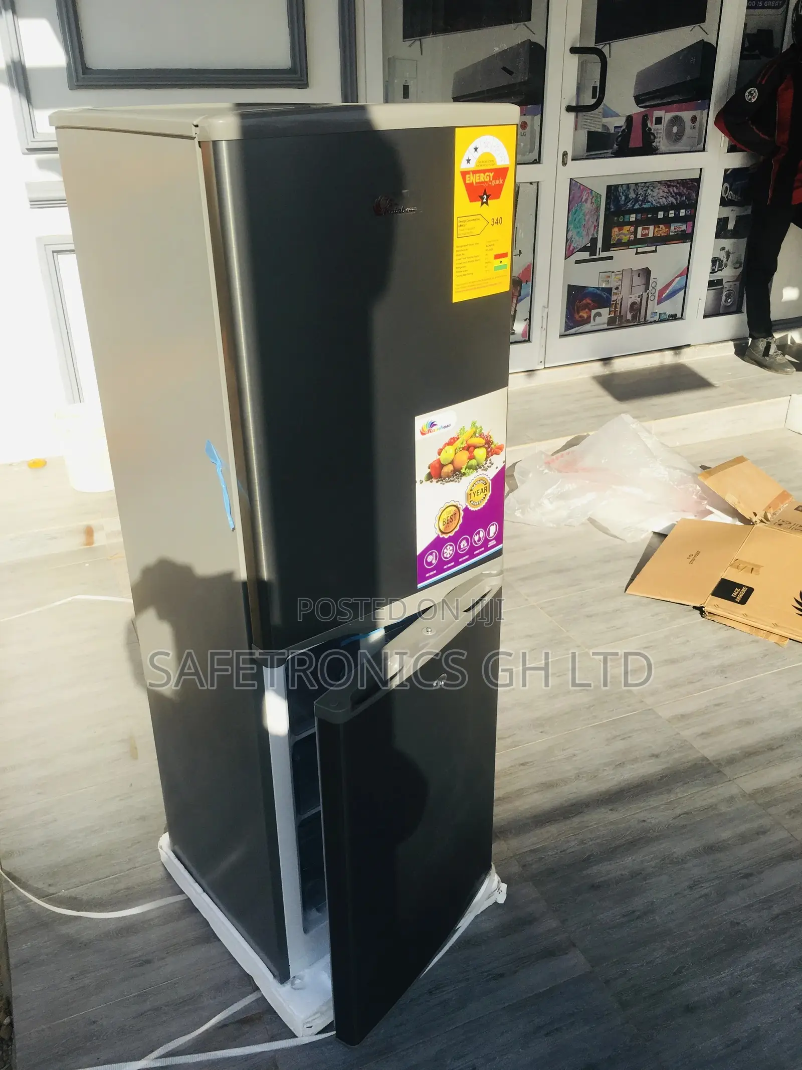 RF-271IX (166 Liters) Rainbow Top Freezer Fridge
